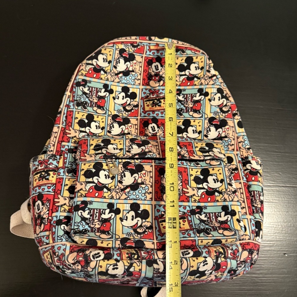 Disney Mickey Mouse Patterned Backpack - image 5